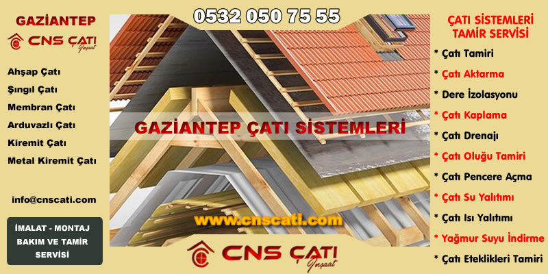 Gaziantep Çatı Modelleri