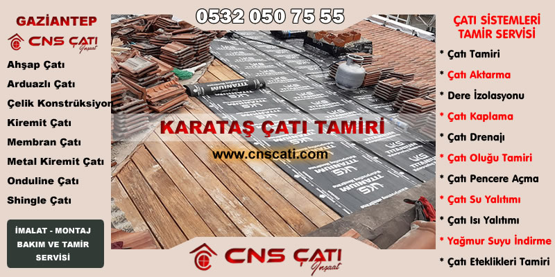 Karataş Çatı Tamiri