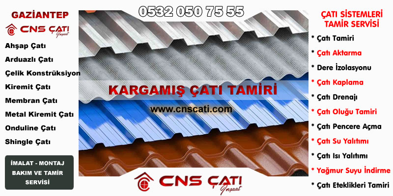 Kargamış Çatı Tamiri