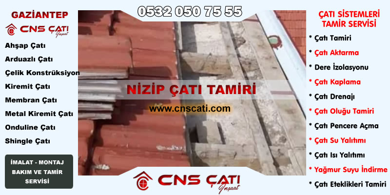 Nizip Çatı Tamiri