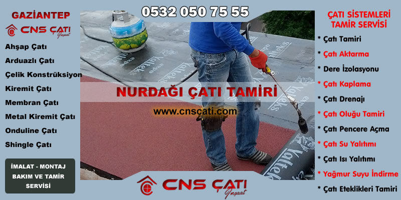 Nurdağı Çatı Tamiri